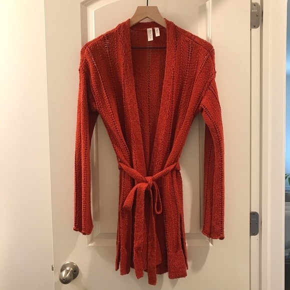 Anthropologie Meadow Rue Priscilla Pointelle Cardigan - Small - Picture 9 of 10